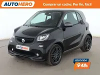 Usado Smart ForTwo Coupé Passion 90 CV (66 kW) 2018 Negro Coupe