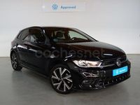 Usado VW Polo R-line 110 CV (80 kW) 2022 Negro Utilitario