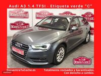 Usado Audi A3 Attraction 122 CV (89 kW) 2013 Gris / plata Berlina