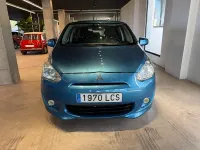 Usado Mitsubishi Space Star Motion 80 CV (58 kW) 2014 Azul Monovolumen