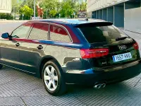 Usado Audi A6 177 CV (130 kW) 2014 Negro Familiar