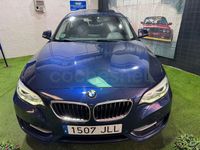 Usado BMW 218 Sport Line 150 CV (110 kW) 2016 Azul Coupe