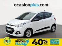 Usado Hyundai i10 Blackline 87 CV (63 kW) 2015 Blanco Utilitario