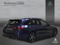Usado Mercedes C220 AMG line 200 CV (147 kW) 2025 Azul sodalita Familiar
