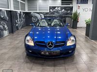 Usado Mercedes SLK350 272 CV (200 kW) 2004 Azul Descapotable