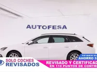 Usado Seat Leon Style 110 CV (80 kW) 2021 Blanco Familiar