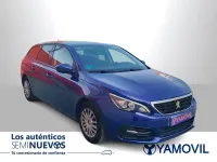 Usado Peugeot 308 Business-Line 100 CV (73 kW) 2019 Azul