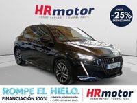 Usado Peugeot 208 Allure 101 CV (74 kW) 2022 Negro Utilitario
