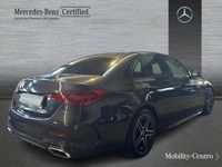 Usado Mercedes C220 AMG line 200 CV (147 kW) 2021 Graphite grey  metallic paint Berlina