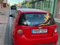 Usado Chevrolet Aveo LS 84 CV (61 kW) 2010 Rojo Berlina