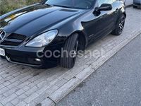 Usado Mercedes SLK200 Edition 184 CV (135 kW) 2010 Negro Descapotable