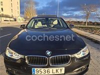 Usado BMW 320 Efficient Dynamics 163 CV (119 kW) 2015 Negro Familiar