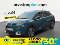 Usado Citroën C4 Cactus Shine 99 CV (72 kW) 2018 Azul Utilitario