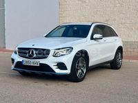 Usado Mercedes GLC220 170 CV (125 kW) 2018 Blanco SUV
