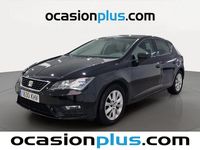Usado Seat Leon Style 110 CV (80 kW) 2018 Negro Utilitario