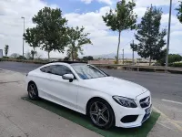 Usado Mercedes C250 AMG line 204 CV (150 kW) 2016 Blanco Coupe