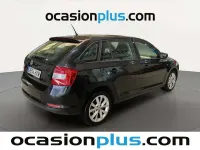 Usado Skoda Rapid Ambition 105 CV (77 kW) 2014 Negro Utilitario