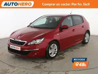 Używany Peugeot 308 Style 120 KM (88 kW) 2016 Czerwony Sedan/Limuzyna
