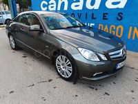 Usado Mercedes E250 204 CV (150 kW) 2010 Gris / plata Coupe