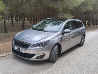 Usado Peugeot 308 SW Allure 115 CV (84 kW) 2014 Azul Familiar