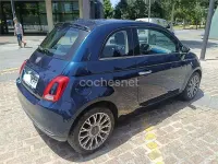 Usado Fiat 500 Lounge 69 CV (50 kW) 2018 Azul Berlina