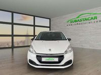 Usado Peugeot 208 Access 75 CV (55 kW) 2016 Blanco Utilitario