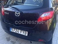 Usado Mazda 2 Active 75 CV (55 kW) 2007 Negro Utilitario