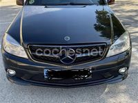 Usado Mercedes C220 Avantgarde 170 CV (125 kW) 2008 Negro Familiar