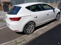 Usado Seat Leon Style 110 CV (80 kW) 2016 Blanco Berlina