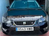 Usado Seat Leon ST FR 180 CV (132 kW) 2014 Negro Familiar