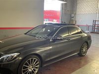 Usado Mercedes C220 AMG 170 CV (125 kW) 2015 Gris / plata Berlina