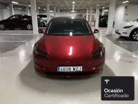 Usado Tesla Model 3 Long Range AWD 269 kW (366 CV) 2025 Rojo Berlina