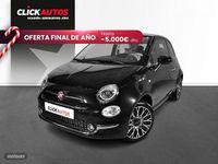 Usado Fiat 500 70 CV (51 kW) 2023 Negro Descapotable