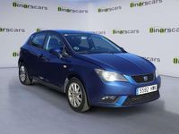 Usado Seat Ibiza Style 105 CV (77 kW) 2014 Azul Utilitario