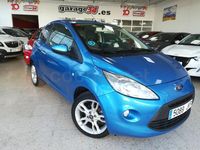 Usado Ford Ka Trend 69 CV (50 kW) 2015 Azul Berlina