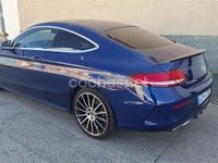 Usado Mercedes C250 AMG line 204 CV (150 kW) 2017 Azul Coupe