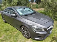Usado Mercedes CLA220 Urban 170 CV (125 kW) 2013 Gris / plata Berlina