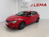 Usado Seat Leon CONNECT 110 CV (80 kW) 2015 Granate Berlina