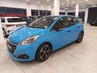 Usado Peugeot 208 Active 99 CV (72 kW) 2019 Azul Utilitario