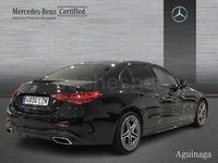 Usado Mercedes C220 200 CV (147 kW) 2022 Negro Berlina