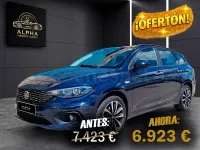 Usado Fiat Tipo Easy 95 CV (69 kW) 2017 Azul Familiar