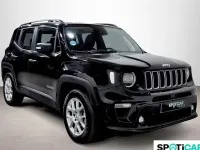 Usado Jeep Renegade Altitude 130 CV (95 kW) 2024 Negro SUV