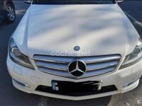 Usado Mercedes C200 Avantgarde 136 CV (100 kW) 2011 Blanco Berlina