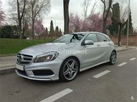 Usado Mercedes A200 AMG line 136 CV (100 kW) 2015 Gris / plata Berlina