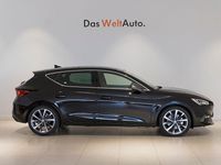Usado Seat Leon FR 150 CV (110 kW) 2022 Negro Berlina