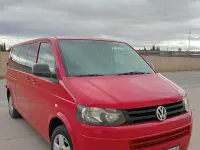 Usado VW Transporter Pro 140 CV (102 kW) 2010 Rojo Van