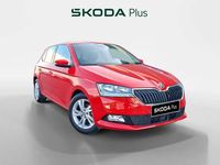 Usado Skoda Fabia Ambition 95 CV (69 kW) 2021 Rojo Berlina