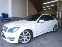 Usado Mercedes C200 Avantgarde 184 CV (135 kW) 2012 Blanco Berlina
