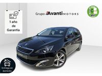 Usado Peugeot 308 SW Allure 130 CV (95 kW) 2017 Negro Familiar