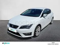Usado Seat Leon FR 150 CV (110 kW) 2016 Blanco Berlina